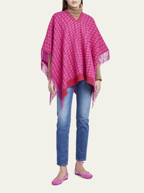 Toile Iconographe Cashmere-Blend Poncho