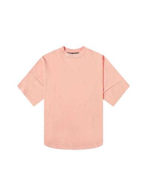 Palm Angels Palm Angels Logo Print T-shirt Pink