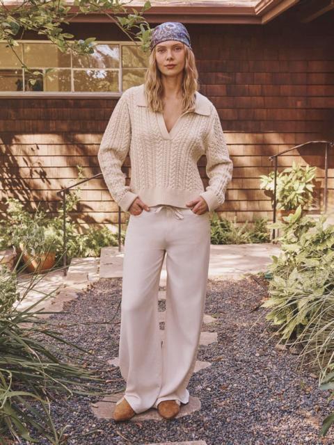 Splendid Jenson Polo Cable Sweater