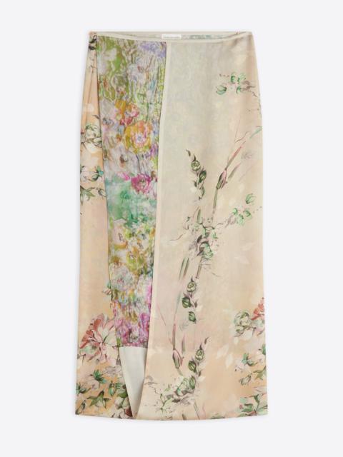 Dries Van Noten SILK WRAP SKIRT