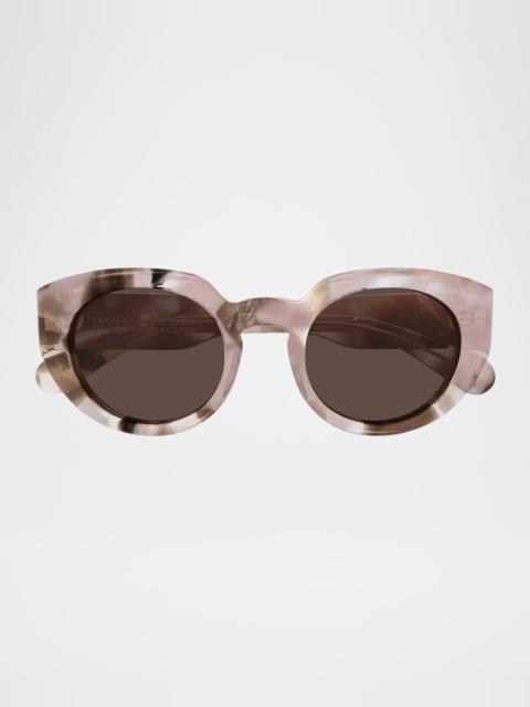 Chloé Round Acetate Sunglasses