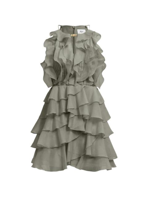 Aje. Cleo ruffled mini dress