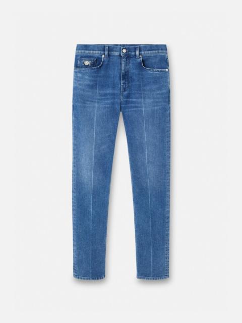 Slim-Fit Tailored Jeans