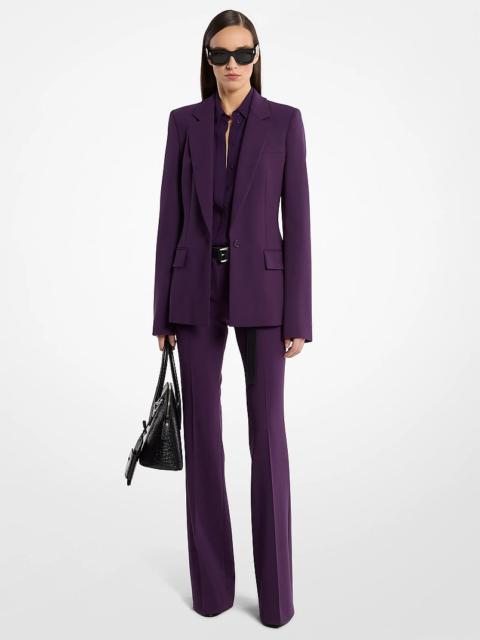 MICHAEL KORS COLLECTION Tyler Stretch Wool Crepe Blazer