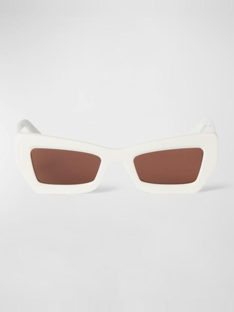 Off-White Aurora Acetate Cat-Eye Sunglasses