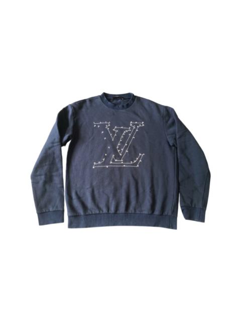 Louis Vuitton Heart printed crewneck sweatshirt, c99