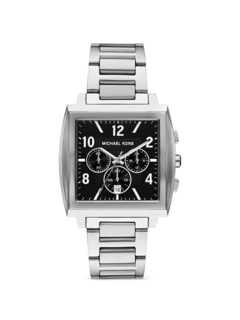 MICHAEL KORS Rhys square 3 Sub-Dials 40mm watch