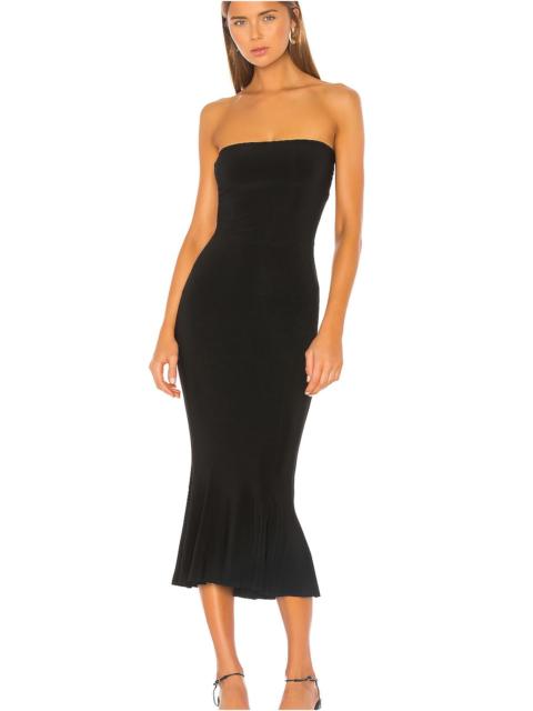 NORMA KAMALI Strapless Fishtail Dress