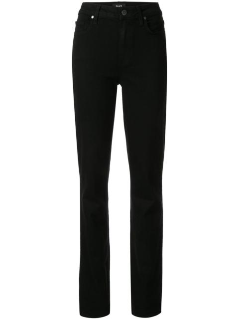 PAIGE Hoxton Straight Black Shadow
