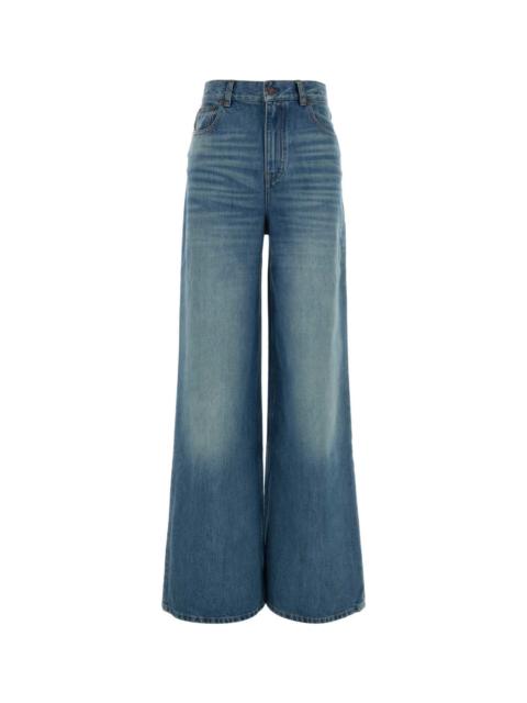 Denim Wide-leg Jeans