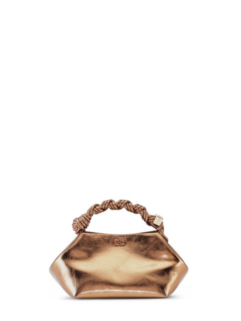 GANNI BRONZE METALLIC SMALL GANNI BOU BAG