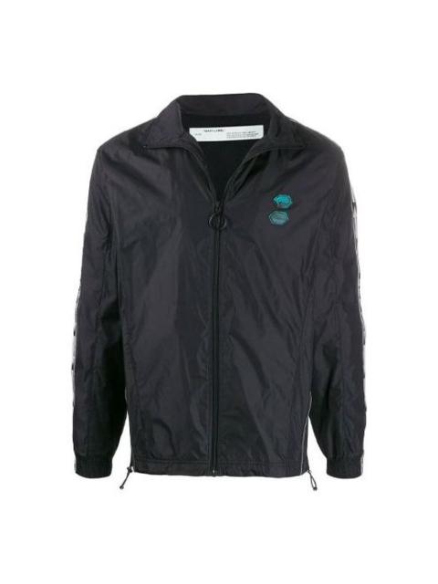 Off-White Off-White Logo Thin and light Jacket Black OMBD010R20G450011000