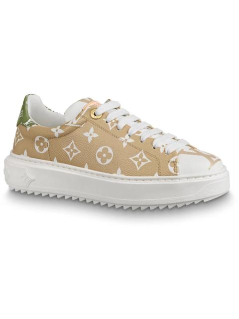 Louis Vuitton Louis Vuitton Trainer Time Out Monogram Blanc (Women's)