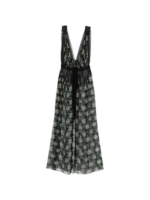 slim fit dress slacks Dolce Gabbana Mint Green Midi Dress main image 1