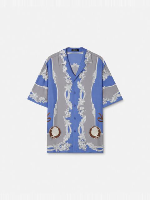 VERSACE Cameo Silk Shirt