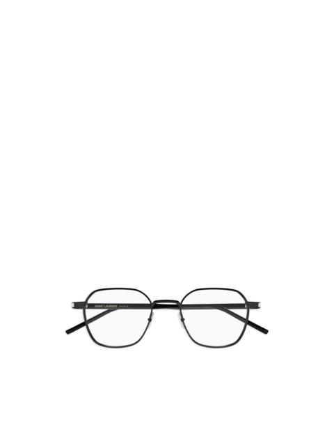 SAINT LAURENT geometric-frame glasses