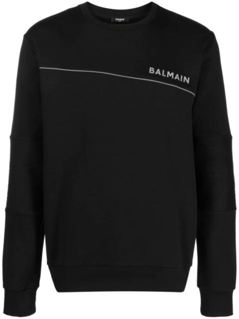 Balmain logo-print sweatshirt