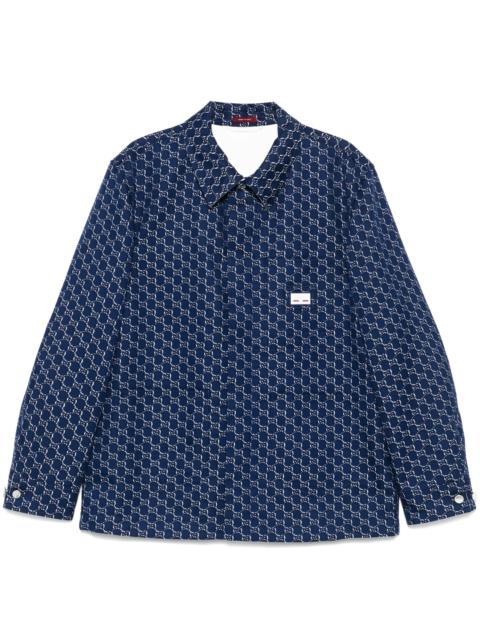 GUCCI GG Shadow-jacquard Cotton Jacket