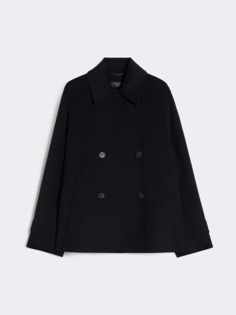 WEEKEND Max Mara FANTINO Double-breasted wool-blend pea coat - NAVY