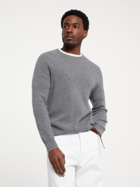 Cashmere English Rib sweater