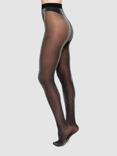 BY FAR Tora Shimmery Tights