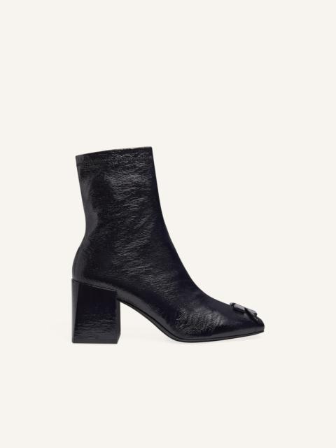 courrèges REEDITION VINYL ANKLE BOOTS
