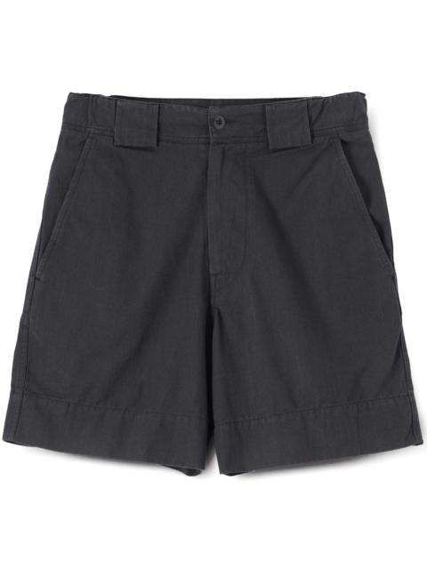MARGARET HOWELL MHL Sport Short Irregular Cotton Drill 'Navy'