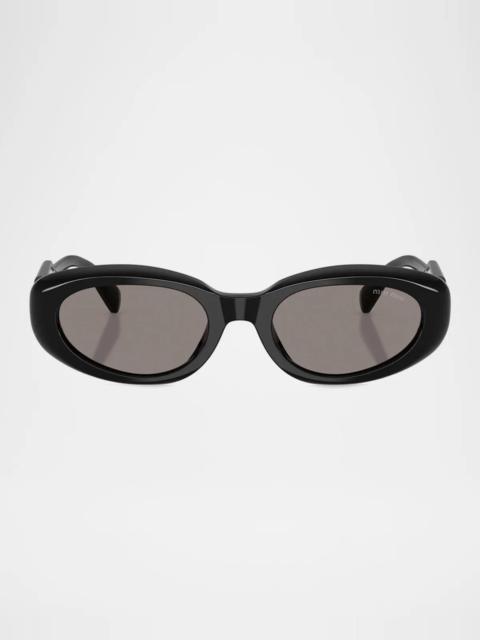 Miu Miu 53MM Oval Sunglasses