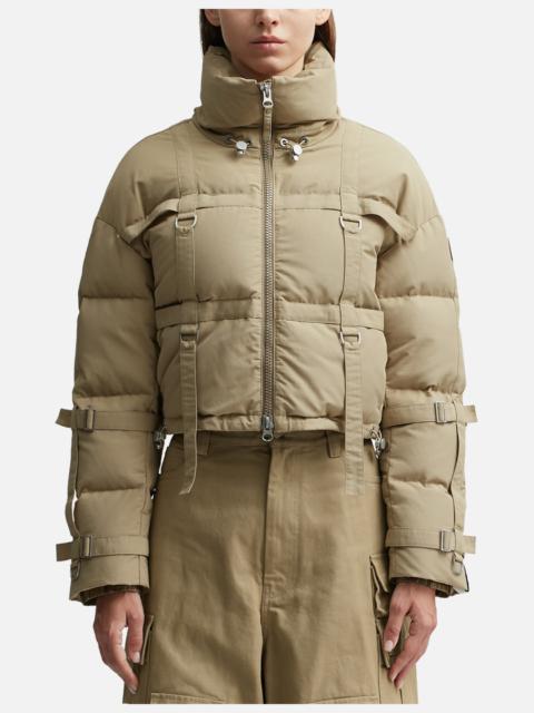 CROPPED DOWN STRAP PUFFER