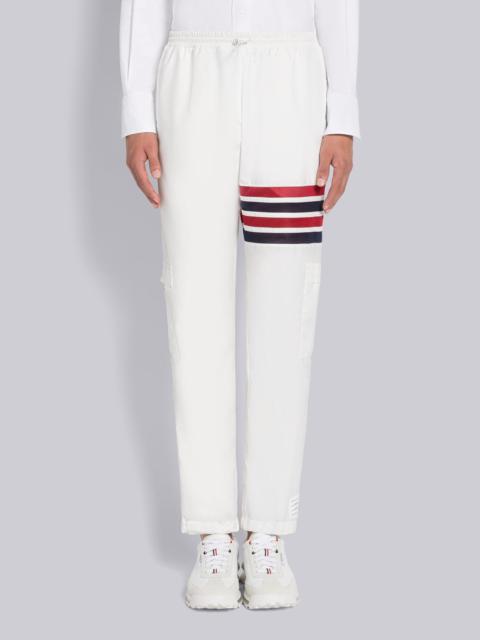 Thom Browne MILITARY RIPSTOP MESH 4-BAR PACKABLE TROUSER