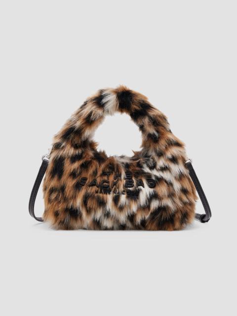 Marc Jacobs Women's Leopard Faux Fur Micro Sack Crossbody Bag - Brown