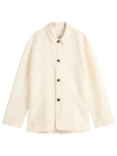 Studio Nicholson Studio Nicholson Cotton Linen Shirt Jacket