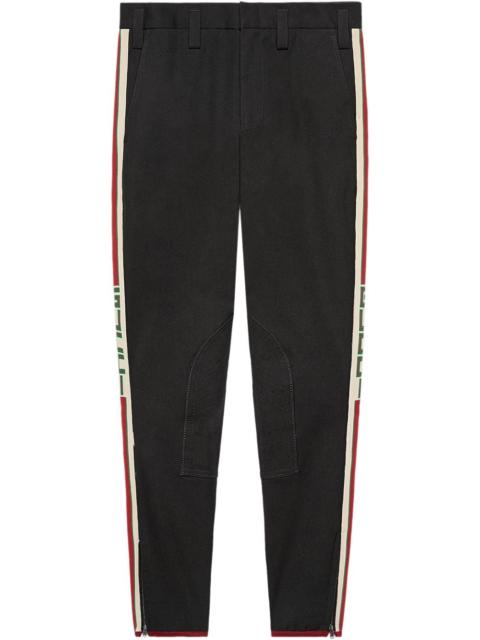 GUCCI Gabardine stretch trousers