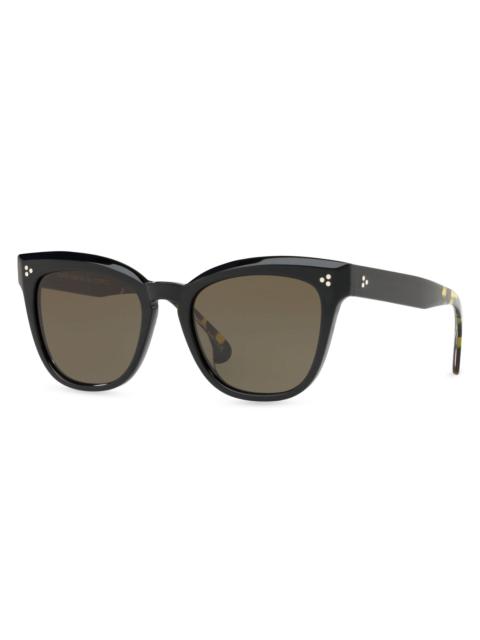Oliver Peoples Women's Marianela 54MM Cat-Eye Sunglasses - Black