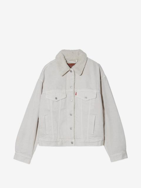 Levi's sherpa-collar denim jacket