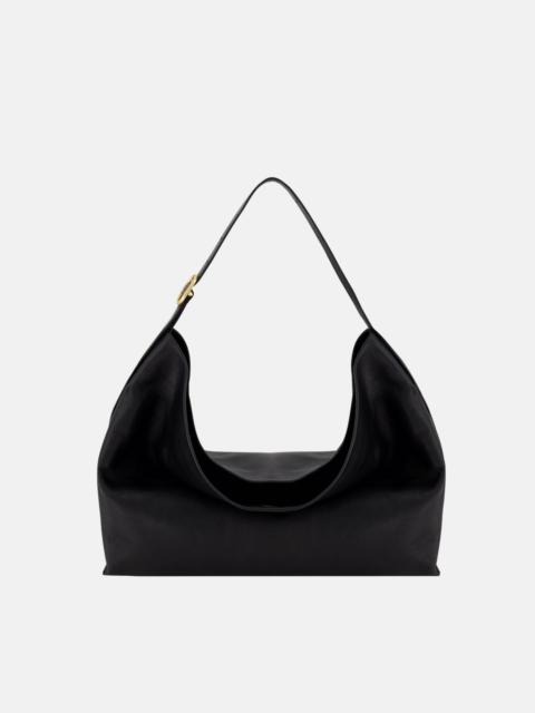 Vince Vivian Plongé Leather Medium Hobo Bag