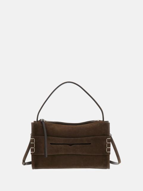 JW Anderson LOAFER BAG IN LEATHER SUEDE