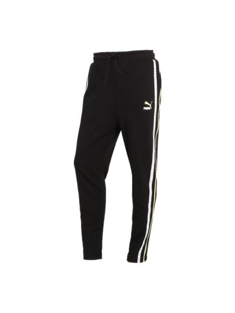 PUMA (WMNS) PUMA Knitting Sports Trousers Black 531079-01