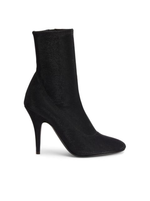 Felicienne 105mm zipped ankle boots