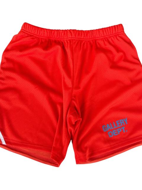 GALLERY DEPT. Logo Venice Court Shorts "Orange & White" GD421