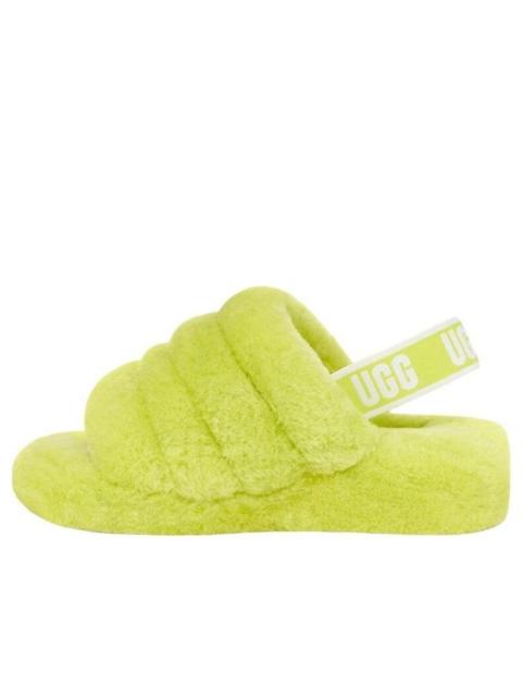 UGG (WMNS) UGG Fluff Yeah Slide 'Key Lime' 1095119-KLM