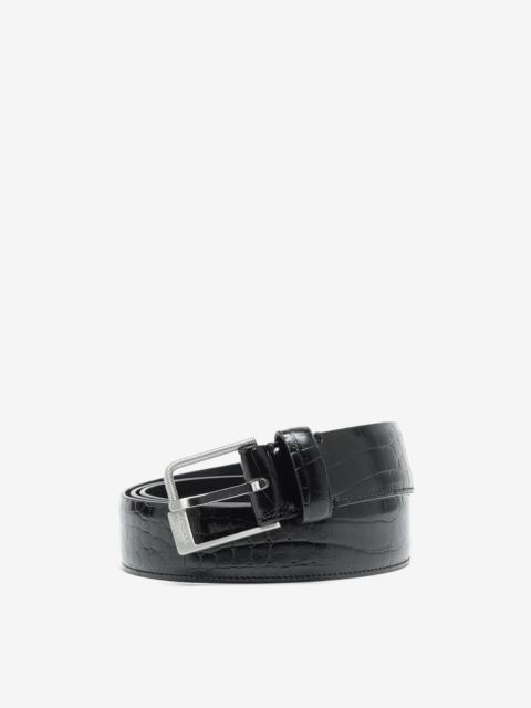 Maison Margiela Spliced croc-effect belt