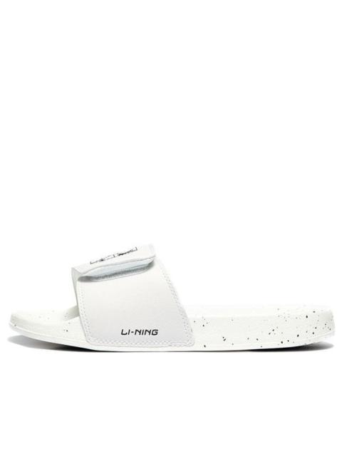 Li-Ning (WMNS) Li-Ning Sports Slides 'White Black' AGAQ026-1
