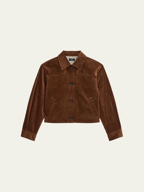 Theory Corduroy Shirt Jacket