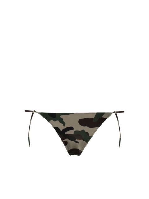 VETEMENTS camouflage-print bikini bottoms