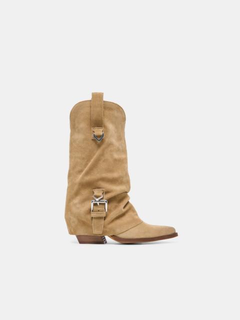 dolce vita ROGUE BOOTS CAMEL SUEDE