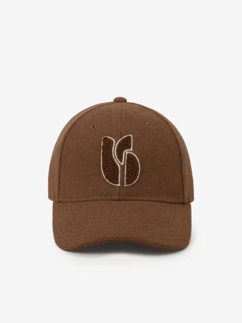 ba&sh Hugo logo-embroidered cap