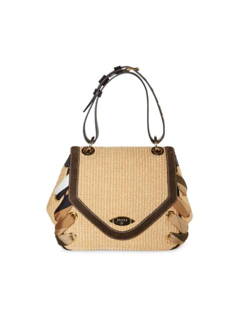 PUCCI Tressage woven tote bag