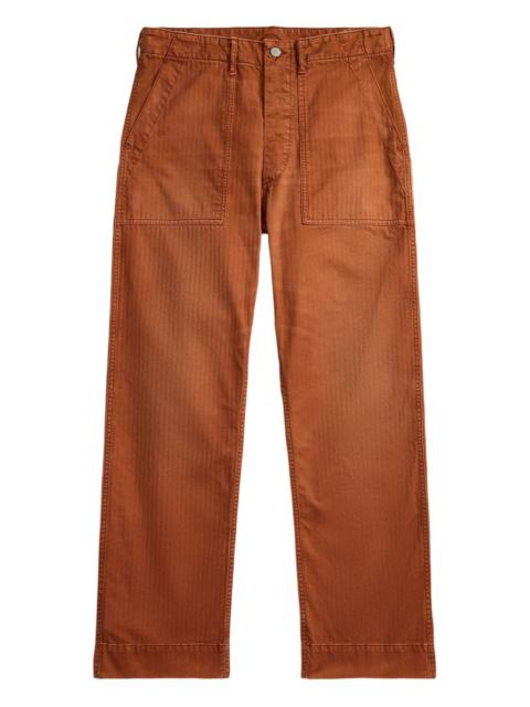 RRL by Ralph Lauren button-fastening trousers