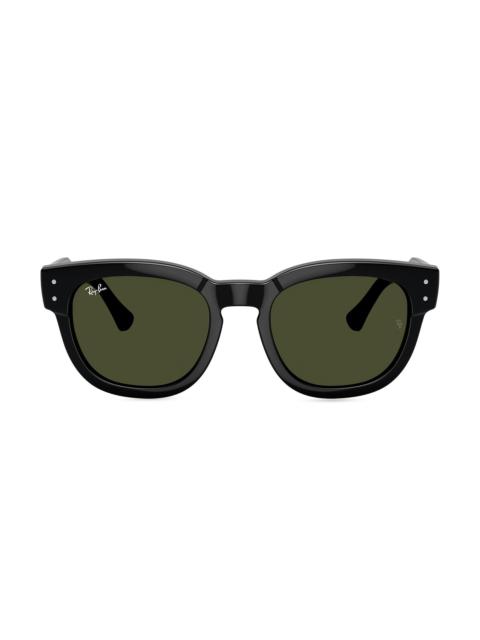 Ray-Ban Men's RB0298s 53MM Mega Hawkeye Square Sunglasses - Black Dark Green